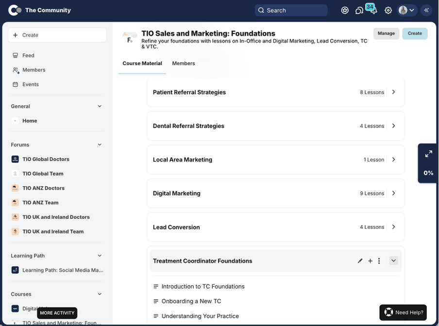 TIO online courses