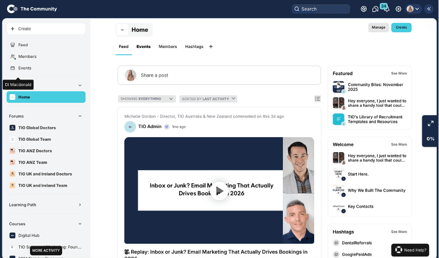 The Community platform