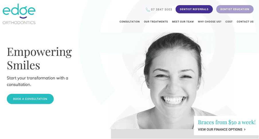 Edge Orthodontics desktop